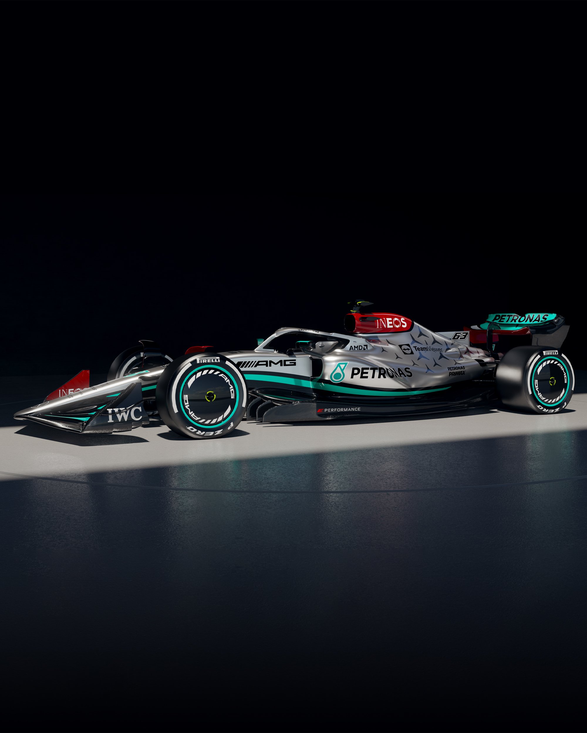 Mercedes F1 2022, presentazione e foto della nuova monoposto di Hamilton e  Russell